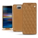 Funda de piel Sony Xperia 10 - Castan esparciate - Couture