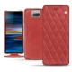 Sony Xperia 10 leather case - Cerise vintage - Couture