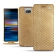 Funda de piel Sony Xperia 10 - Serpent sabbia