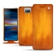 Funda de piel Sony Xperia 10 - Orange Patine