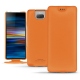 Lederschutzhülle Sony Xperia 10 - Orange PU