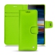 Custodia in pelle Sony Xperia 10 - Vert fluo