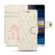 Funda de piel Sony Xperia 10 - Blanc escumo - Couture