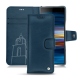 Custodia in pelle Sony Xperia 10 - Blu mediterran