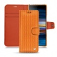 Housse cuir Sony Xperia 10 - Abaca arancio