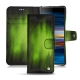 가죽 커버 Sony Xperia 10 - Vert Patine