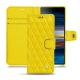Lederschutzhülle Sony Xperia 10 Plus - Jaune fluo - Couture