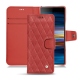 Sony Xperia 10 Plus leather case - Cerise vintage - Couture