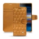 Sony Xperia 10 Plus leather case - Or Maïa - Couture