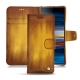 Housse cuir Sony Xperia 10 Plus - Doré Patine