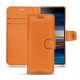 Custodia in pelle Sony Xperia 10 Plus - Orange PU