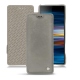 Custodia in pelle Sony Xperia 10 - Acier vintage ( Pantone 403C ) 