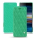 Custodia in pelle Sony Xperia 10 - Menthe vintage - Couture