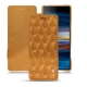 Housse cuir Sony Xperia 10 - Or Maïa - Couture