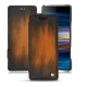 Lederschutzhülle Sony Xperia 10 - Marron Patine