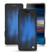 Custodia in pelle Sony Xperia 10 - Bleu Patine