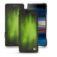 Capa em pele Sony Xperia 10 - Vert Patine