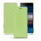 Sony Xperia 10 leather case - Vert olive PU