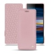 가죽 커버 Sony Xperia 10 Plus - Rose ( Nappa - Pantone 2365C ) 