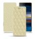 가죽 커버 Sony Xperia 10 Plus - Beige - Couture ( Nappa - Pantone 7502C ) 