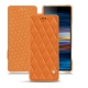Lederschutzhülle Sony Xperia 10 Plus - Orange - Couture ( Nappa - Pantone 1495U ) 