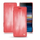 Sony Xperia 10 Plus leather case - Rose Patine