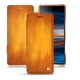 Housse cuir Sony Xperia 10 Plus - Orange Patine