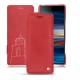 Capa em pele Sony Xperia 10 Plus - Rouge troupelenc