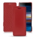 Custodia in pelle Sony Xperia 10 Plus - Rouge PU