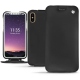 Custodia in pelle Apple iPhone X - Noir ( Nappa - Black ) 