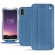 Funda de piel Apple iPhone X - Abaca ishia