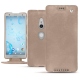 Lederschutzhülle Sony Xperia XZ2 - Taupe vintage ( Pantone 7530C ) 
