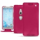 Funda de piel Sony Xperia XZ2 - Rose fluo