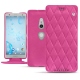 Sony Xperia XZ2 leather case - Rose BB - Couture