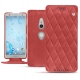 Custodia in pelle Sony Xperia XZ2 - Cerise vintage - Couture
