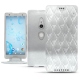 Custodia in pelle Sony Xperia XZ2 - Platinium - Couture