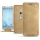 Capa em pele Sony Xperia XZ2 - Serpent sabbia