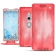 Custodia in pelle Sony Xperia XZ2 - Rose Patine