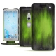 Housse cuir Sony Xperia XZ2 - Vert Patine