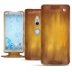 Sony Xperia XZ2 leather case - Doré Patine