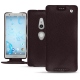 Housse cuir Sony Xperia XZ2 - Marron envoûtant