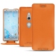 Capa em pele Sony Xperia XZ2 - Orange PU