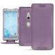 Custodia in pelle Sony Xperia XZ2 - Lilas PU