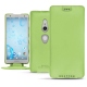 Housse cuir Sony Xperia XZ2 - Vert olive PU