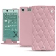 Funda de piel Sony Xperia XZ1 Compact - Rose - Couture ( Nappa - Pantone 2365C ) 