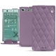 Lederschutzhülle Sony Xperia XZ1 Compact - Lilas - Couture ( Nappa - Pantone 2645U ) 