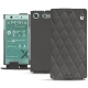 Capa em pele Sony Xperia XZ1 Compact - Anthracite - Couture ( Pantone 424C ) 