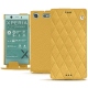 Sony Xperia XZ1 Compact leather case - Mimosa - Couture ( Pantone 141C ) 