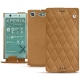 Capa em pele Sony Xperia XZ1 Compact - Castan esparciate - Couture