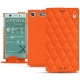 Funda de piel Sony Xperia XZ1 Compact - Orange fluo - Couture